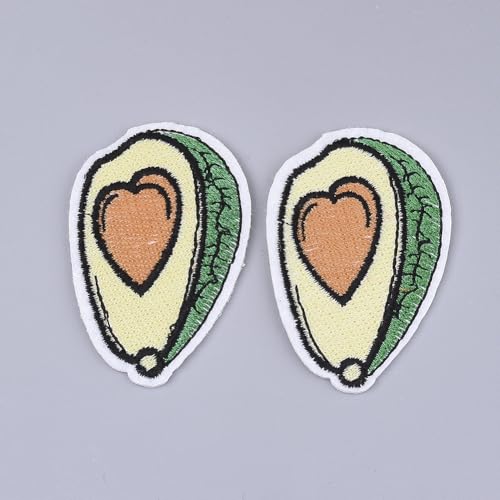 LiQunSweet 10 Stück 6,3 cm Obst-Avocado-Flicken zum Aufbügeln oder Aufnähen, Obstflicken für Jacken, Jeans, Stoff, Taschen, Schuhe, Heimdekoration LiQunSweet 10 Stück 6,3 cm Obst-Avocado-Flicken zum Aufbügeln oder Aufnähen, Obstflicken für Jacken, Jeans, Stoff, Taschen, Schuhe, Heimdekoration von LiQunSweet