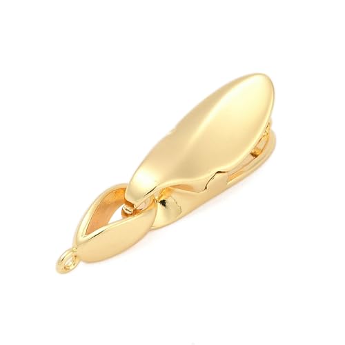 LiQunSweet 10 Stück Messing ineinandergreifende Verschlüsse goldene Box Verschluss Clip Link Connector Halskette Verschlüsse und Verschlüsse für Halskette und Armband Schmuckherstellung DIY LiQunSweet 10 Stück Messing ineinandergreifende Verschlüsse goldene Box Verschluss Clip Link Connector Halskette Verschlüsse und Verschlüsse für Halskette und Armband Schmuckherstellung DIY von LiQunSweet