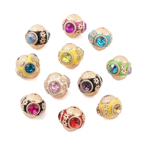 LiQunSweet 20 Stück gemischte Farben, Kaugummi, Indonesien, Polymer-Ton, Glasperlen, rundes Blumenmuster, ethnische Abstandshalter, Perlen für DIY, Schmuck, Armband, Halskette, Ohrringe, Handwerk LiQunSweet 20 Stück gemischte Farben, Kaugummi, Indonesien, Polymer-Ton, Glasperlen, rundes Blumenmuster, ethnische Abstandshalter, Perlen für DIY, Schmuck, Armband, Halskette, Ohrringe, Handwerk von LiQunSweet