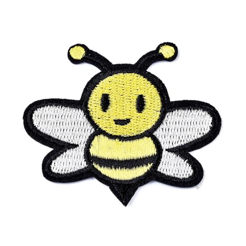 LiQunSweet 20 Stück niedliche Bienenform, zum Aufbügeln oder Aufnähen, für Kostüm, computergesteuerte Stickerei, Stoffapplikationen, Kleidung, Honigbiene, Aufnäher für T-Shirt, Jeans, Kleidung, Tasche LiQunSweet 20 Stück niedliche Bienenform, zum Aufbügeln oder Aufnähen, für Kostüm, computergesteuerte Stickerei, Stoffapplikationen, Kleidung, Honigbiene, Aufnäher für T-Shirt, Jeans, Kleidung, Tasche von LiQunSweet