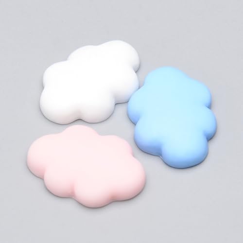 LiQunSweet 200 Stück gemischte Farben, Wolkenharz, Cabochons, Himmel, Regenbogen, Wetter, flache Rückseite, Charms für Schmuckherstellung, DIY, Basteln, Haarnadeln, Schlüsselanhänger, Telefon LiQunSweet 200 Stück gemischte Farben, Wolkenharz, Cabochons, Himmel, Regenbogen, Wetter, flache Rückseite, Charms für Schmuckherstellung, DIY, Basteln, Haarnadeln, Schlüsselanhänger, Telefon von LiQunSweet