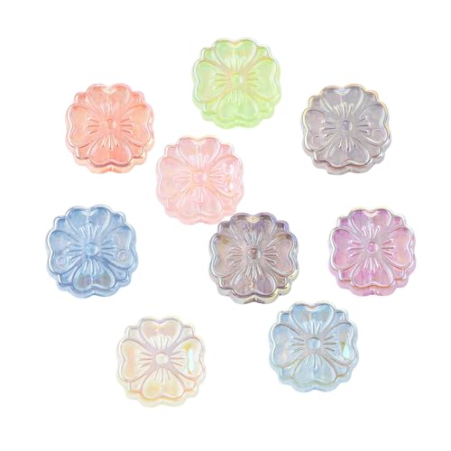 LiQunSweet 50 Stück gemischte Farben Kirschblüten Kleeblatt Acrylperlen schöne Blume vier Blatt Perlen für DIY Schmuck Armband Halskette Ohrringe Handwerk Tasche Schlüsselanhänger Telefondekoration LiQunSweet 50 Stück gemischte Farben Kirschblüten Kleeblatt Acrylperlen schöne Blume vier Blatt Perlen für DIY Schmuck Armband Halskette Ohrringe Handwerk Tasche Schlüsselanhänger Telefondekoration von LiQunSweet