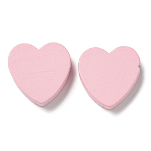 LiQunSweet 500 Stück rosa Herz-Holzperlen mit Liebe bedruckt, niedliche Abstandshalter für DIY-Schmuck, Armbänder, Halsketten, Ohrringe, Schlüsselanhänger, Taschen, Basteln, Dekoration LiQunSweet 500 Stück rosa Herz-Holzperlen mit Liebe bedruckt, niedliche Abstandshalter für DIY-Schmuck, Armbänder, Halsketten, Ohrringe, Schlüsselanhänger, Taschen, Basteln, Dekoration von LiQunSweet