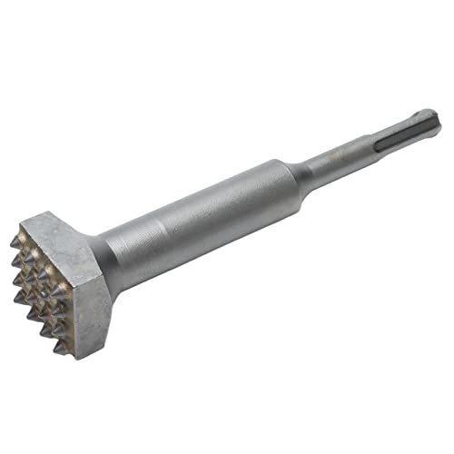 1 x elektrische Bohrhammer-Bits, Standardgröße, Buchsenkopf, 40CR-Stahlblumen-Hammerbohrer zum Betonpolieren, Meißeln von Steinwänden von LiTaiJingNice