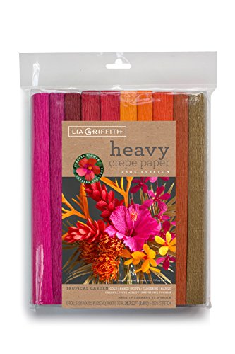 Lia Griffith 10 Count Tropical Garden Schweres Krepppapier, Sortiert, 25.4 x 21.6 x 3.8 cm Lia Griffith 10 Count Tropical Garden Schweres Krepppapier, Sortiert, 25.4 x 21.6 x 3.8 cm von Pacon
