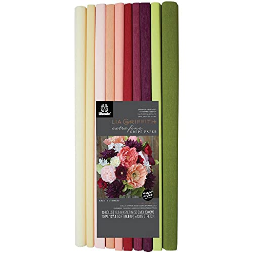 Lia Griffith Extra feines Krepppapier, 10 Stück, 10 Stück von Lia Griffith