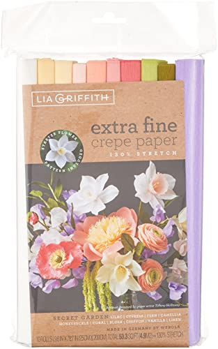 Creativity Inspired Fine Crepe Paper Extra feines Krepppapier, Papier, Sortiert, 25cm x 100cm, 10 Creativity Inspired Fine Crepe Paper Extra feines Krepppapier, Papier, Sortiert, 25cm x 100cm, 10 von Creativity Inspired