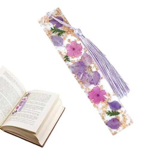 Liakyunf Buchmarker für Frauen - Transparentes Gänseblümchen-Trockenblumen-Epoxidharz-Lesezeichen | Schöne Geschenke für Bastelbuch-Liebhaber mit Blumenmuster zur Steigerung des Leseinteresses Liakyunf Buchmarker für Frauen - Transparentes Gänseblümchen-Trockenblumen-Epoxidharz-Lesezeichen | Schöne Geschenke für Bastelbuch-Liebhaber mit Blumenmuster zur Steigerung des Leseinteresses von Liakyunf