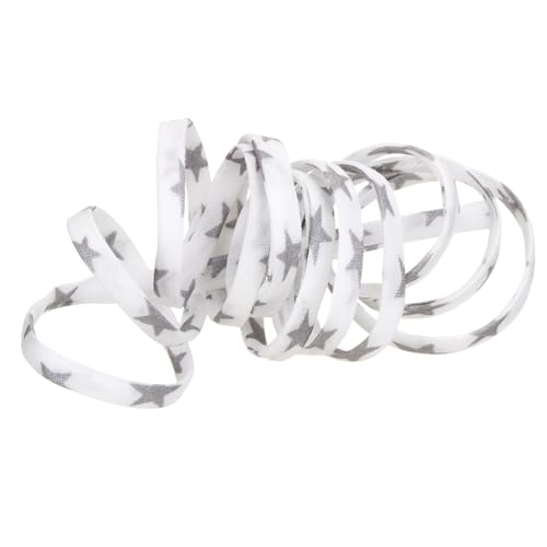 Liberty of London Etoiles Blanc Argent 4 mm Kordel Liberty of London Etoiles Blanc Argent 4 mm Kordel von Liberty of London