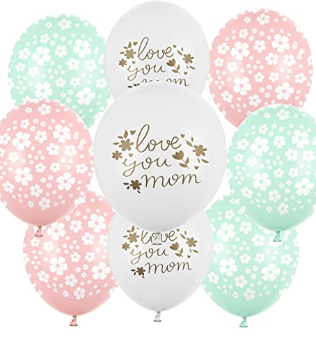 10er Luftballon Love You Mom Pastell Ballons Liebe Mutter Ballon Muttertag Geschenk für Mama zum Geburtstag Muttertag Ballon Pastellfarben 10er Luftballon Love You Mom Pastell Ballons Liebe Mutter Ballon Muttertag Geschenk für Mama zum Geburtstag Muttertag Ballon Pastellfarben von Libetui