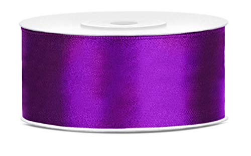 25 Meter Satinband Lila Breite 38mm Schleifenband Geschenkband Dekoband Violett Band Lila Schleife 25 Meter Satinband Lila Breite 38mm Schleifenband Geschenkband Dekoband Violett Band Lila Schleife von Libetui