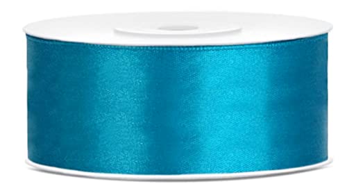 25 Meter Satinband Türkis Breite 38mm Schleifenband Satin Dekoband türkises Geschenkband Deko Band Hochzeit Geschenkverpackung türkise Schleife 25 Meter Satinband Türkis Breite 38mm Schleifenband Satin Dekoband türkises Geschenkband Deko Band Hochzeit Geschenkverpackung türkise Schleife von Libetui