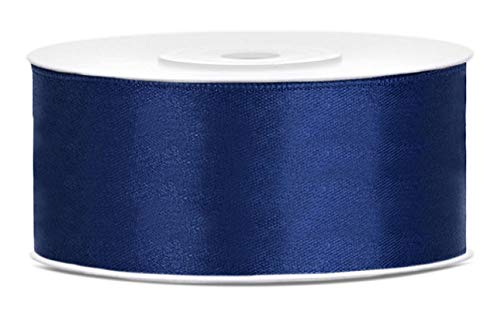 25 Meter Satinband Dunkelblau 38mm dunkelblaues Schleifenband Dekoband Dunkelblau Geschenkband navy breites Band blaue Schleife 25 Meter Satinband Dunkelblau 38mm dunkelblaues Schleifenband Dekoband Dunkelblau Geschenkband navy breites Band blaue Schleife von Libetui