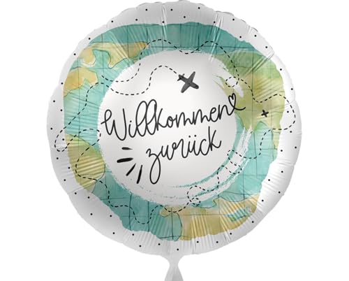 Ballon Willkommen Zurück Folienballon Welcome Back Rückkehr Party Begrüßung Heimkehr Luftballon Made in EU - ungefüllt, Helium geeignet Ballon Willkommen Zurück Folienballon Welcome Back Rückkehr Party Begrüßung Heimkehr Luftballon Made in EU - ungefüllt, Helium geeignet von Libetui