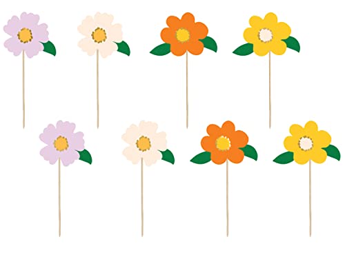 Cake Topper bunte Blumen Kuchendeko Sommerfest Hochzeit JGA Geburtstag Geburtstagskuchen Frühling Blumen Kuchenstecker Cake Topper bunte Blumen Kuchendeko Sommerfest Hochzeit JGA Geburtstag Geburtstagskuchen Frühling Blumen Kuchenstecker von Libetui