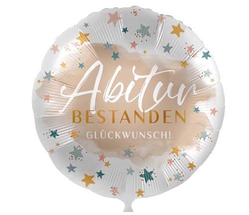 Folienballon Abitur - Bestanden - Glückwunch' Ballon Abi Geschenk Abiturienten Absolventen -Hergestellt in der EU, Luftballon zur bestandenen Prüfung Folienballon Abitur - Bestanden - Glückwunch' Ballon Abi Geschenk Abiturienten Absolventen -Hergestellt in der EU, Luftballon zur bestandenen Prüfung von Libetui