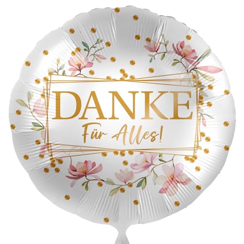Folienballon Danke Danksagung 'Danke für alles' Ballon Ehrungsfeier Ruhestand Dankeschön Geschenk Kollegen LehrerIn Nachbar Familie Alltag, Made in EU Folienballon Danke Danksagung 'Danke für alles' Ballon Ehrungsfeier Ruhestand Dankeschön Geschenk Kollegen LehrerIn Nachbar Familie Alltag, Made in EU von Libetui