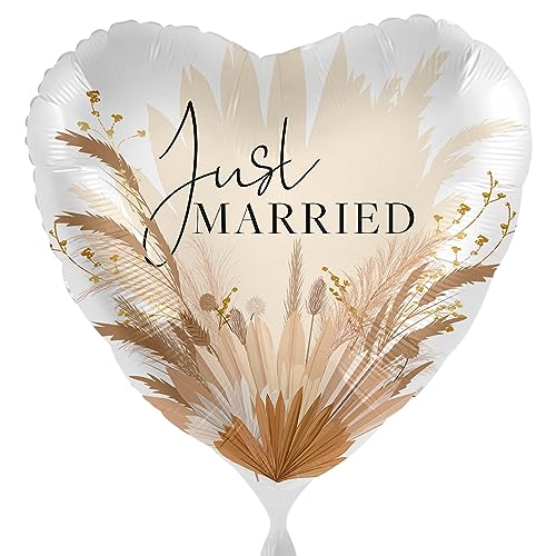 Folienballon Just Married Luftballon zur Hochzeit Boho Luftballon Geschenk Brautpaar Hochzeitsdeko Ballon Flitterwochen Honeymoon Folienballon Just Married Luftballon zur Hochzeit Boho Luftballon Geschenk Brautpaar Hochzeitsdeko Ballon Flitterwochen Honeymoon von Libetui