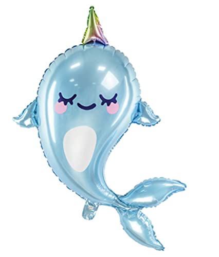 Folienballon Narwal Geburtstag Mädchen Meer Luftballon Kindergeburtstag Ballon Helium geeignet Folienballon Narwal Geburtstag Mädchen Meer Luftballon Kindergeburtstag Ballon Helium geeignet von Libetui