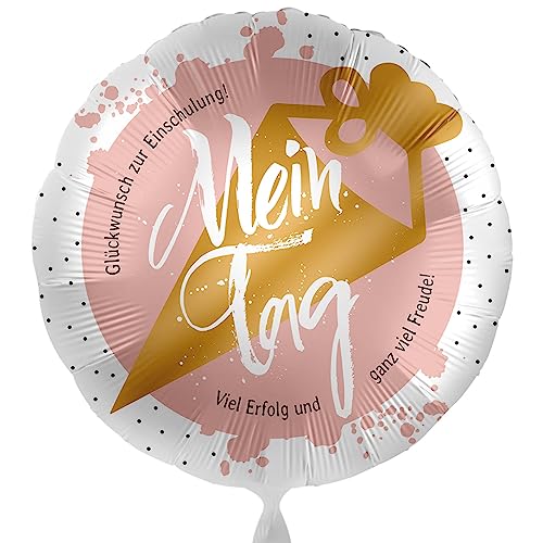 Foliennballon Schulanfang 'Mein Tag' Luftballon Schulbeginn Einschulung Geschenk Schulkind zur Einschulung Schulstart Ballon 1. Klasse - Helium geeignet Foliennballon Schulanfang 'Mein Tag' Luftballon Schulbeginn Einschulung Geschenk Schulkind zur Einschulung Schulstart Ballon 1. Klasse - Helium geeignet von Libetui