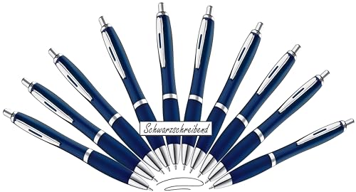 Libetui 10 ergonomische Kugelschreiber Dunkelblau rutschfeste Griffzone Großraumine Schwarz Kuli schwarzschreibend blaue Kulischreiber schwarze Tinte Libetui 10 ergonomische Kugelschreiber Dunkelblau rutschfeste Griffzone Großraumine Schwarz Kuli schwarzschreibend blaue Kulischreiber schwarze Tinte von Libetui