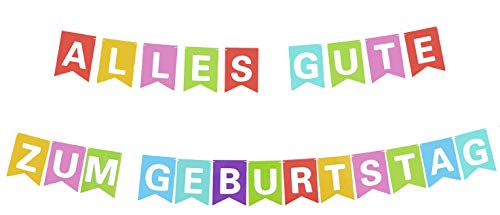Libetui 3 Meter Girlande Alles Gute zum Geburtstag Dekokette farbige Pastell Partykette tolle Dekoration Party Kindergeburtstag Banner Pastellfarben Libetui 3 Meter Girlande Alles Gute zum Geburtstag Dekokette farbige Pastell Partykette tolle Dekoration Party Kindergeburtstag Banner Pastellfarben von Libetui