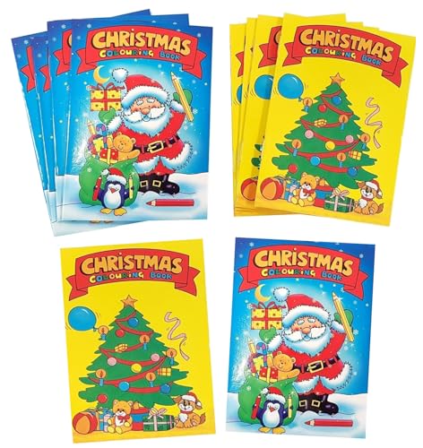 Set 10 Malbücher Kinder Weihnachten Kinderparty Hochzeit Kindergeburtstag Kindermalbuch Geburtstag Kindermalbuch Junge & Mädchen von Libetui