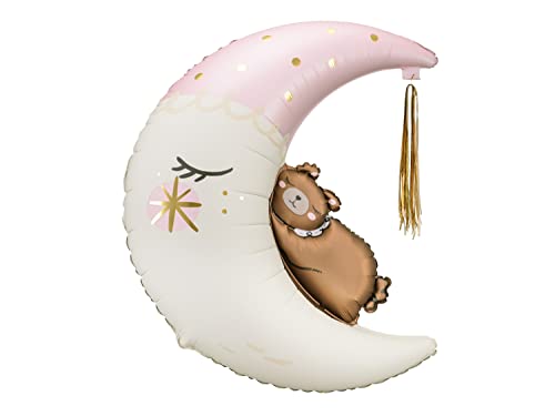 Folienballon Baby-Bär auf dem Mond Rosa XXL Ballon Teddybär Geburtstag Deko Babyparty Geburt Kinderzimmer Baby Shower Party Luftballon Kindergeburtstag Mädchen Folienballon Baby-Bär auf dem Mond Rosa XXL Ballon Teddybär Geburtstag Deko Babyparty Geburt Kinderzimmer Baby Shower Party Luftballon Kindergeburtstag Mädchen von Libetui