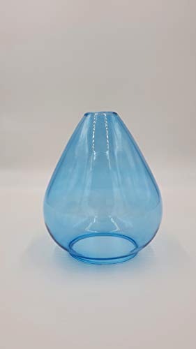E14 Retro Ersatzglas Vintage Amber Lampenglas f. Pendellampe, Tischlampe, Fluter, Leuchte Lampenschirm BeleuchtungGlas (bläulich) von Lichthandel Hoch