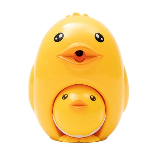 Cartoon Bleistiftspitzer, Hen Mommy & Baby Kids Bleistifte Spitzer mit Griff und Behälter für Schulbürohaus von Licsaliwe