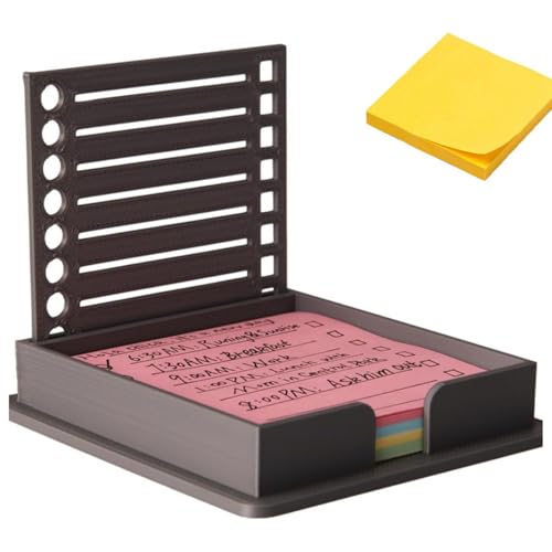Haftnotizenhalter, Multifunktional Sticky Note Schablendispenser für Home Office School/3.62x3.46x0.71in Haftnotizenhalter, Multifunktional Sticky Note Schablendispenser für Home Office School/3.62x3.46x0.71in von Licsaliwe