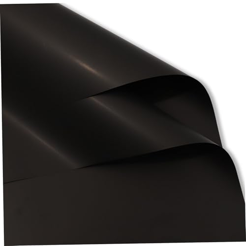 Mattes schwarzes Verpackungspapier, 20 Blätter wasserdichte Blumenwicke für Bouquet, Hochzeit, Geburtstagsfeier/58x58cm Mattes schwarzes Verpackungspapier, 20 Blätter wasserdichte Blumenwicke für Bouquet, Hochzeit, Geburtstagsfeier/58x58cm von Licsaliwe