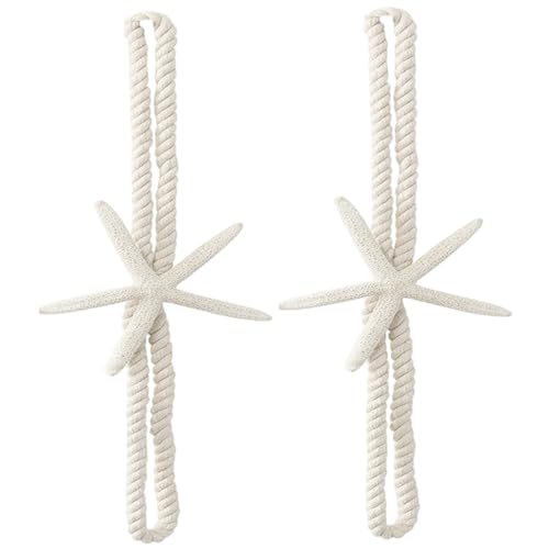 Natürliche Vorhangstummel, 2pcs Seildraperie -Halter, 19, 7 Zoll Baumwollbindungsband, Küstenzimmerdekor für Outdoor, Zuhause, Büro, Hotel Natürliche Vorhangstummel, 2pcs Seildraperie -Halter, 19, 7 Zoll Baumwollbindungsband, Küstenzimmerdekor für Outdoor, Zuhause, Büro, Hotel von Licsaliwe