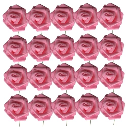 Rose nkuchen -Top, 20pcs künstlicher Schaumroam Rose Kuchendekorationen mit Stiel für Hochzeitsmütter Tag Valentinstag Rose nkuchen -Top, 20pcs künstlicher Schaumroam Rose Kuchendekorationen mit Stiel für Hochzeitsmütter Tag Valentinstag von Licsaliwe