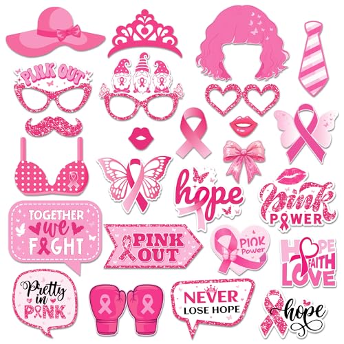 Pink Ribbon Photo Prop von Lide Road