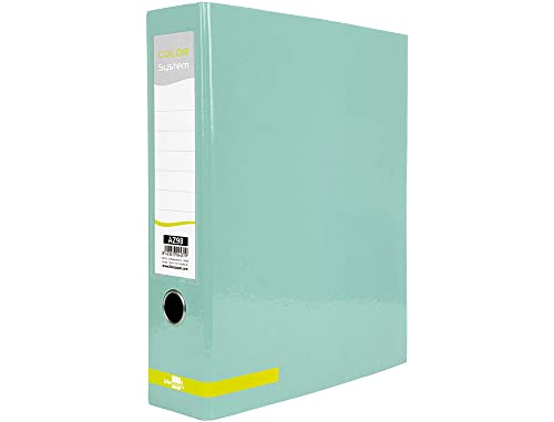 Aktenordner Liderpapel A4 Farbe System gefüttert ohne Rücken 80 mm Mint Kompressor Metall Aktenordner Liderpapel A4 Farbe System gefüttert ohne Rücken 80 mm Mint Kompressor Metall von Liderpapel