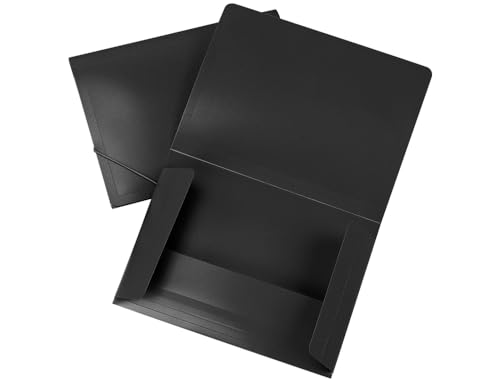 Gummizugmappe Beautone Klappen 34945 PP DIN A5 schwarz blickdicht Gummizugmappe Beautone Klappen 34945 PP DIN A5 schwarz blickdicht von Liderpapel