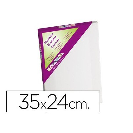 Lidercolor 5p Keilrahmen 100% Baumwolle Rahmen Pavlonia 1,8x3,8 cm Kanten Holz 35x24cm von Liderpapel
