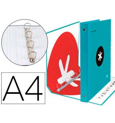 Liderpapel 79316 Ringbuch mit 4 Ringen von Liderpapel
