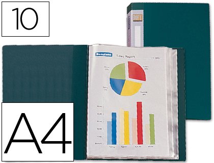Liderpapel 919659 Sichtmappe 10 Hüllen Feste A4 magenta Liderpapel 919659 Sichtmappe 10 Hüllen Feste A4 magenta von Liderpapel