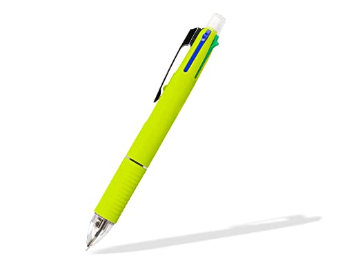 Liderpapel 972697 Kugelschreiber 5 in 1 Spitze 0,5 mm Strichstärke, 0.7 mm einziehbar 4S Tinte Druckbleistifte Radierer sortiert Liderpapel 972697 Kugelschreiber 5 in 1 Spitze 0,5 mm Strichstärke, 0.7 mm einziehbar 4S Tinte Druckbleistifte Radierer sortiert von Liderpapel