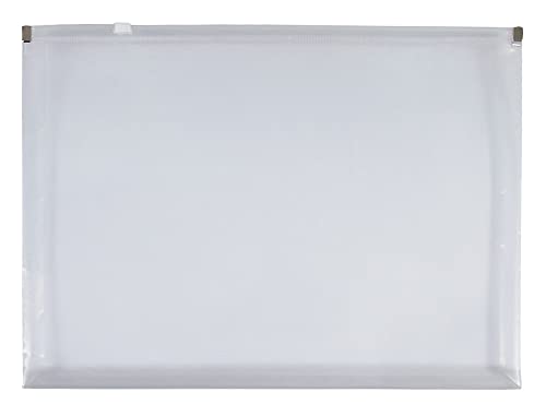 Liderpapel A3 Dokumentenmappe mit Reißverschluss, transparent von Liderpapel