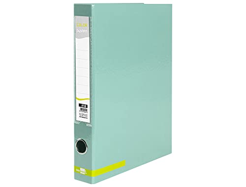 Liderpapel A4 Ordner mit 2 Ringen, 2 Ringe, 25 mm, gefüttert, Farbe System, mit Öse und Kartenfach, Minze Liderpapel A4 Ordner mit 2 Ringen, 2 Ringe, 25 mm, gefüttert, Farbe System, mit Öse und Kartenfach, Minze von Liderpapel