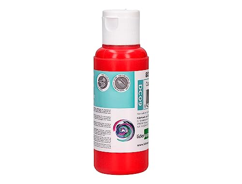 Liderpapel Acrylfarbe, 80 ml, Rot von Liderpapel