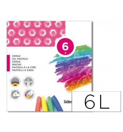 Liderpapel BD24 Wachsmalstifte, 6 Stück Liderpapel BD24 Wachsmalstifte, 6 Stück von Liderpapel