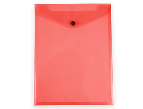 Liderpapel Dossier Ordner Brosche Polypropylen DIN A4 Hochformat mit Faltenbalg rot durchscheinend Liderpapel Dossier Ordner Brosche Polypropylen DIN A4 Hochformat mit Faltenbalg rot durchscheinend von Liderpapel