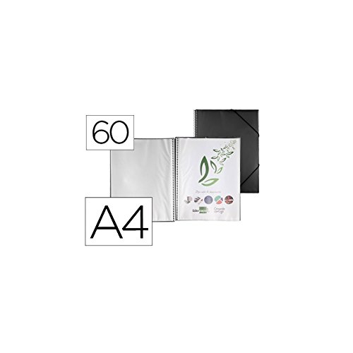 Liderpapel EC34 Präsentationsmappe mit Spiralbindung, A4, Schwarz Liderpapel EC34 Präsentationsmappe mit Spiralbindung, A4, Schwarz von Liderpapel