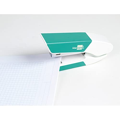 Liderpapel Heftgerät mit Heftklammern und Box mit 1000 Heftklammern 22/6 24/6 Kapazität 20h türkis Liderpapel Heftgerät mit Heftklammern und Box mit 1000 Heftklammern 22/6 24/6 Kapazität 20h türkis von Liderpapel