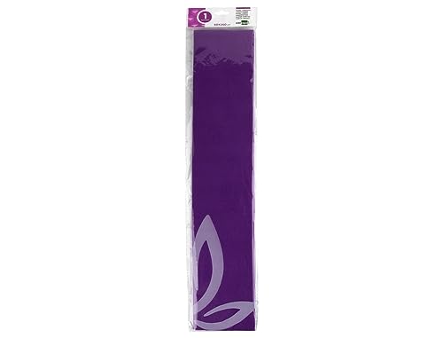 Liderpapel – Krepppapier, 50 cm x 2.5 m 50 cm x 2.5 m violett von Liderpapel