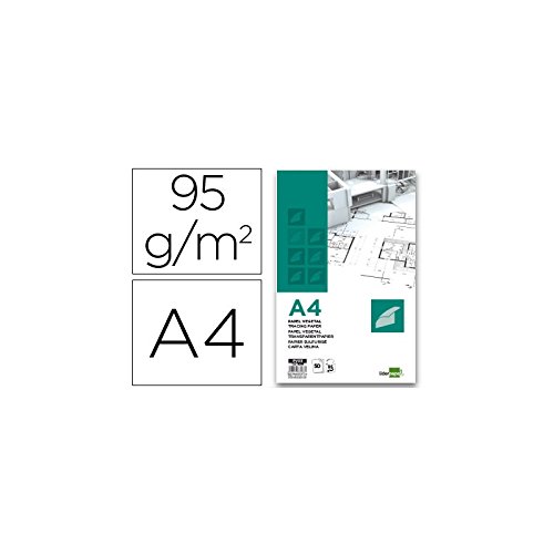 Liderpapel Notizblock, geklebt, 210 x 297 mm, 50 Blatt, 95 g/m² von Liderpapel